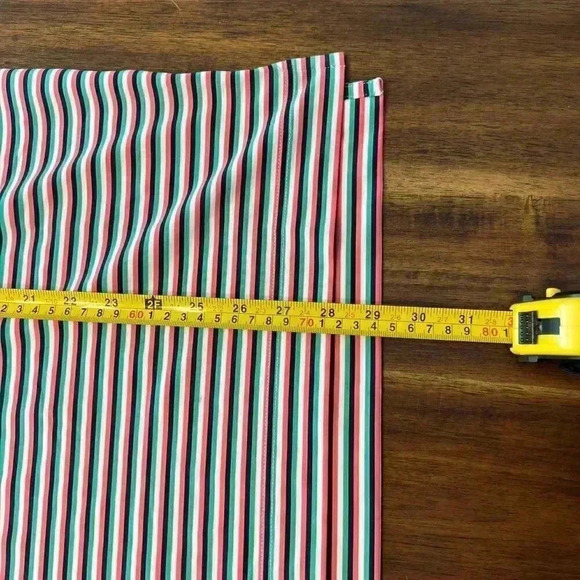 FootJoy 3D Blur Stripe Print Golf Polo Short Sleeve Medium - Picture 6 of 7